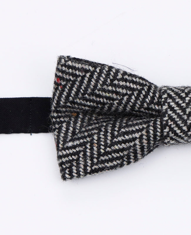 Papillon Tartan Grigio n°1 Uomo in Lana | Norbert - Unipap's