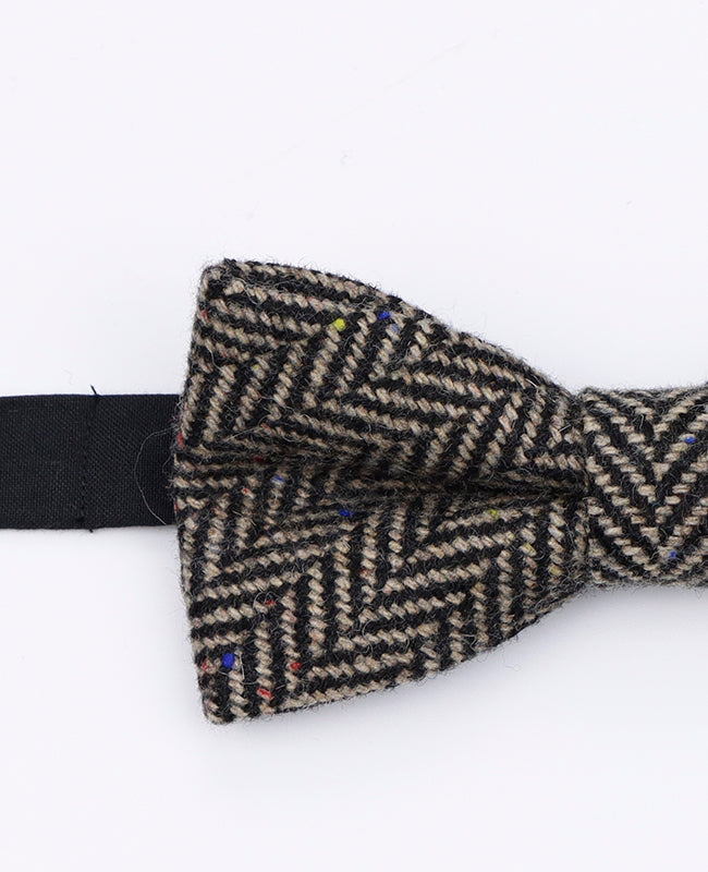 Papillon Tartan Grigio n°2 Uomo in Lana | Norbert - Unipap's
