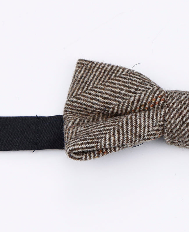 Papillon Tartan Grigio n°3 Uomo in Lana | Norbert - Unipap's