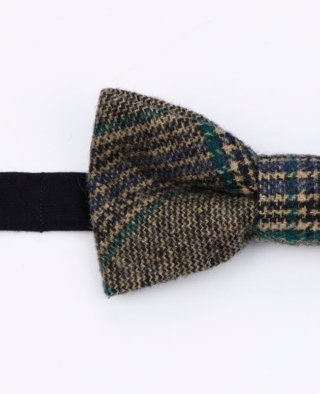 Papillon Tartan Grigio n°5 Uomo in Lana | Norbert - Unipap's