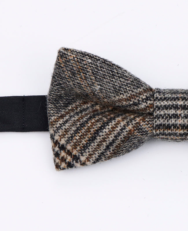 Papillon Tartan Grigio n°6 Uomo in Lana | Norbert - Unipap's
