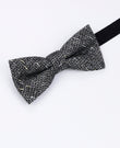 Papillon Tartan Grigio n°8 Uomo in Lana | Norbert - Unipap's