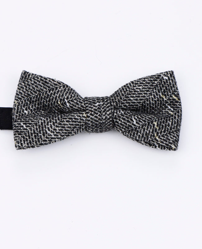 Papillon Tartan Grigio n°8 Uomo in Lana | Norbert - Unipap's