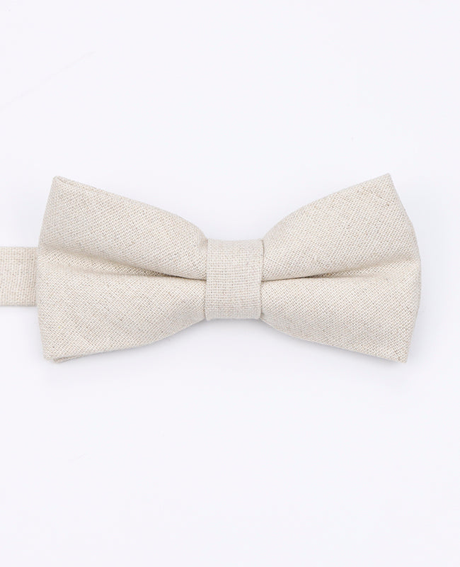 Papillon Bianco n°2 Uomo in Lino | Basile - Unipap's