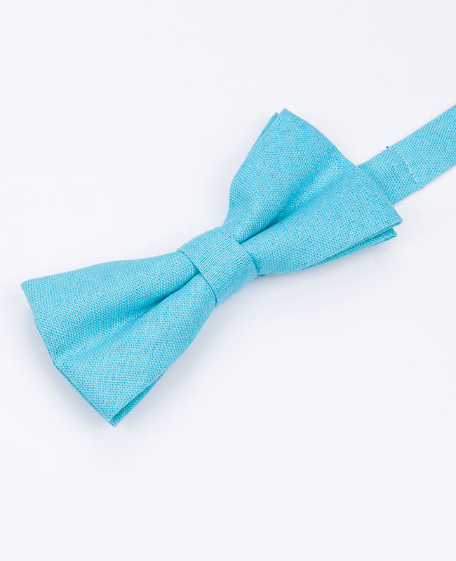 Papillon Blu n°1 Uomo in Lino | Basile - Unipap's