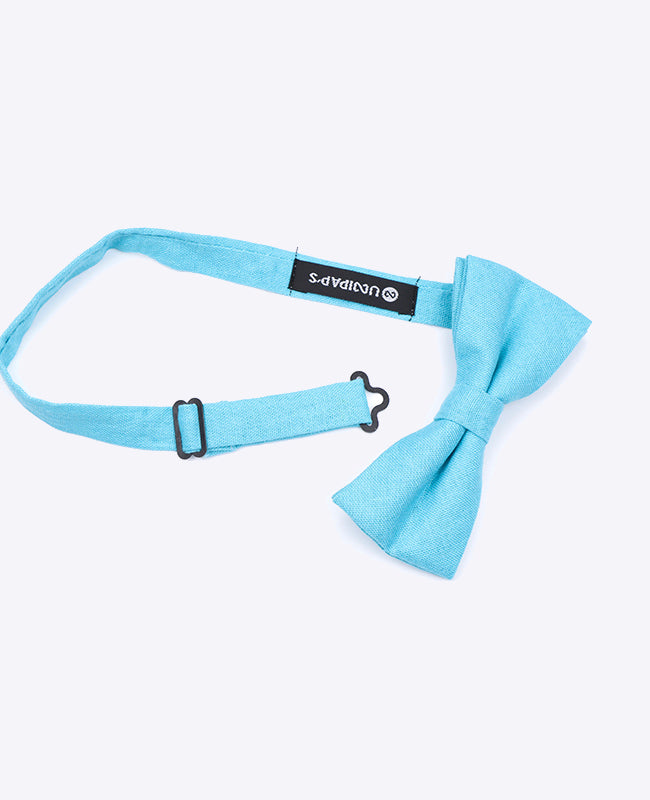 Papillon Blu n°1 Uomo in Lino