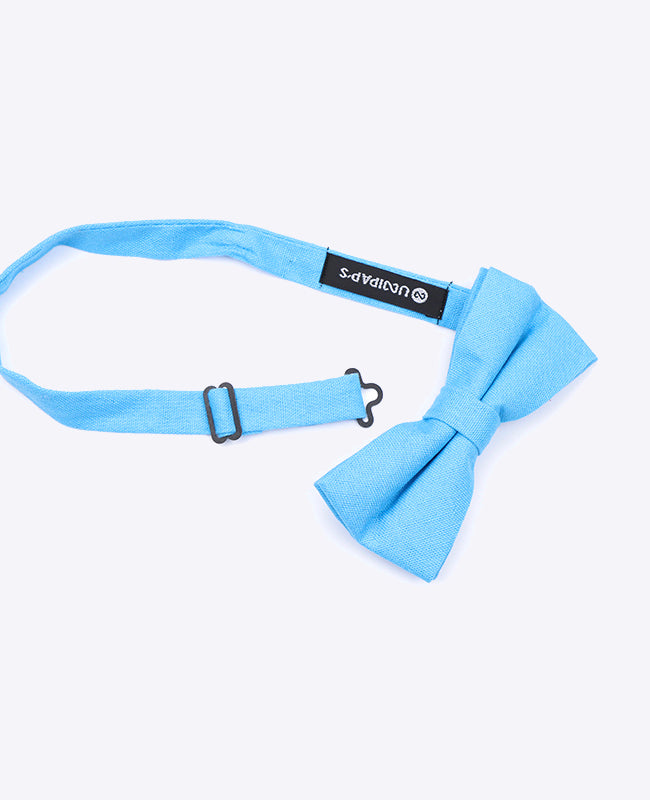 Papillon Blu n°2 Uomo in Lino | Basile - Unipap's