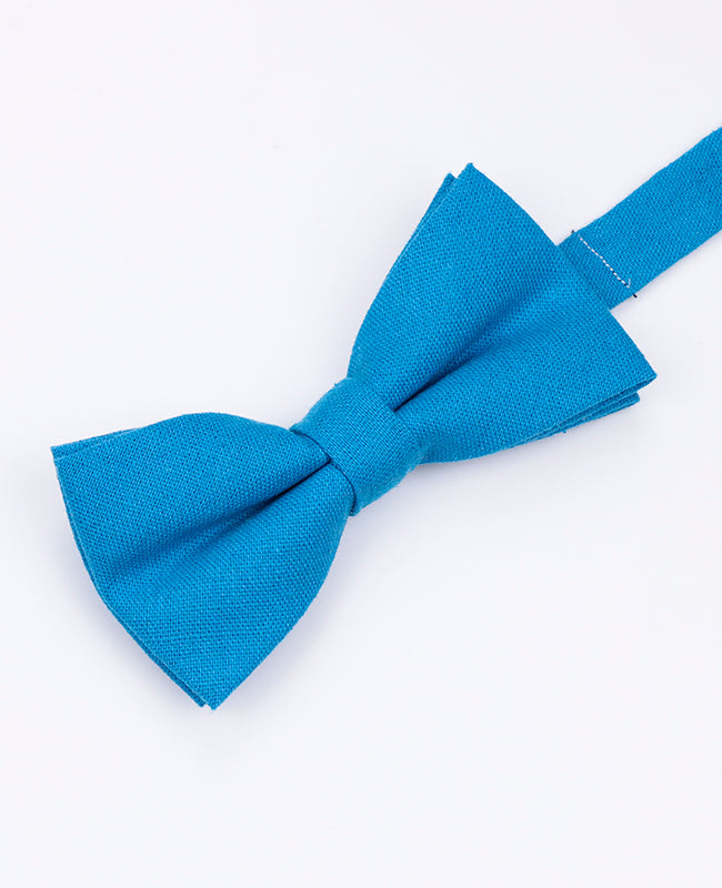 Papillon Blu n°3 Uomo in Lino | Basile - Unipap's