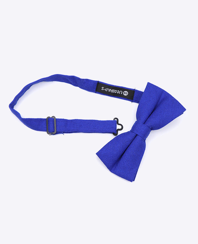 Papillon Blu n°4 Uomo in Lino | Basile - Unipap's