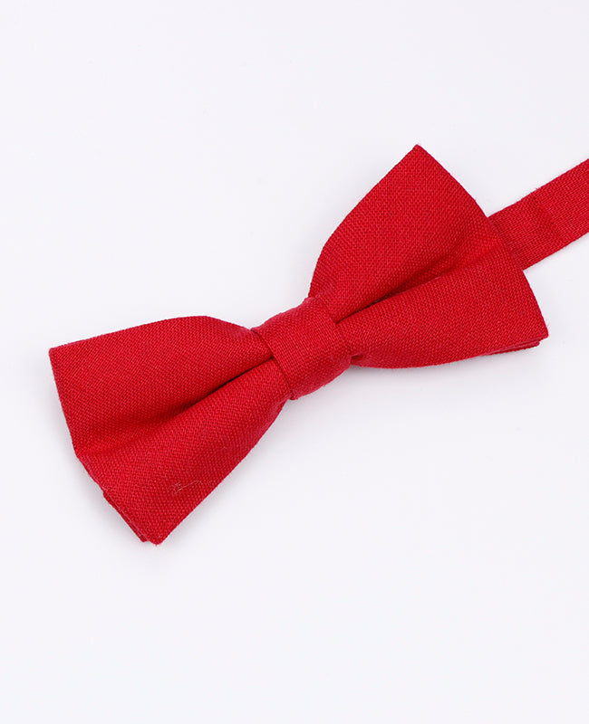Papillon Rosso n°3 Uomo in Lino | Basile - Unipap's
