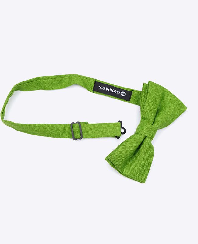 Papillon Verde n°4 Uomo in Lino | Basile - Unipap's