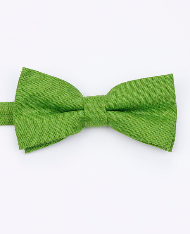 Papillon Verde n°4 Uomo in Lino | Basile - Unipap's