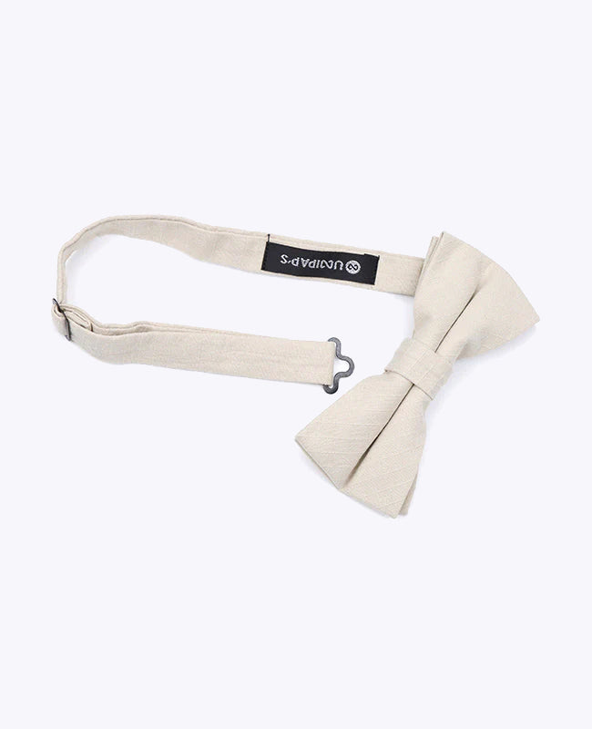 Papillon Beige n°1 Uomo in Cotone