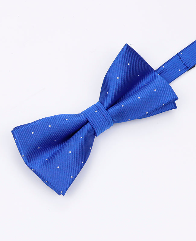 Papillon Blu n°2 A Pois Uomo in Poliestere | Georges - Unipap's