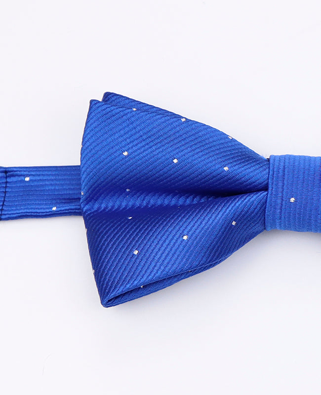 Papillon Blu n°2 A Pois Uomo in Poliestere | Georges - Unipap's