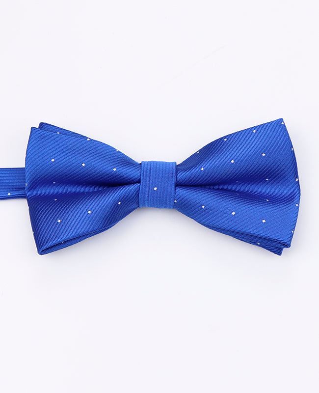 Papillon Blu n°2 A Pois Uomo in Poliestere | Georges - Unipap's