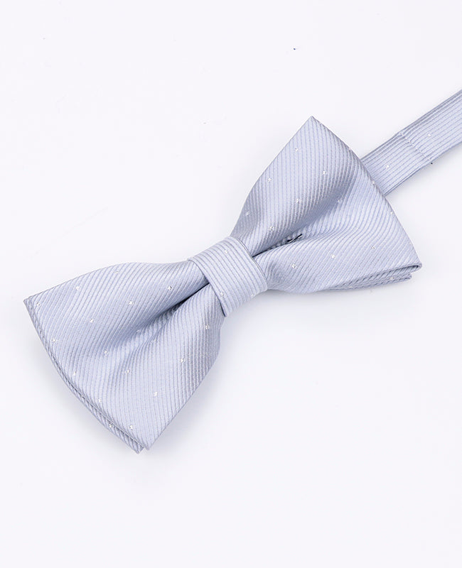 Papillon Grigio n°2 A Pois Uomo in Poliestere | Georges - Unipap's