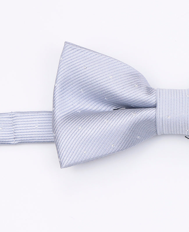 Papillon Grigio n°2 A Pois Uomo in Poliestere | Georges - Unipap's