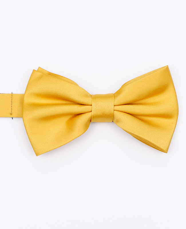 Papillon Giallo n°1 Uomo in Poliestere «Anatole»