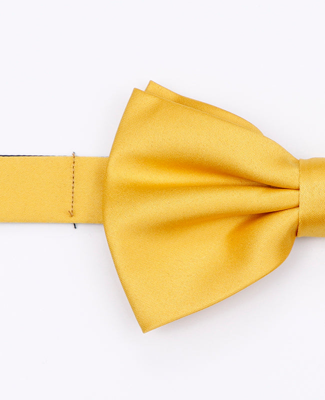Papillon Giallo n°1 Uomo in Poliestere «Anatole»