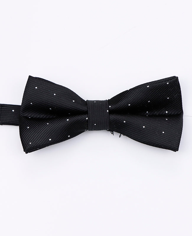 Papillon Nero A Pois Uomo in Poliestere | Georges - Unipap's