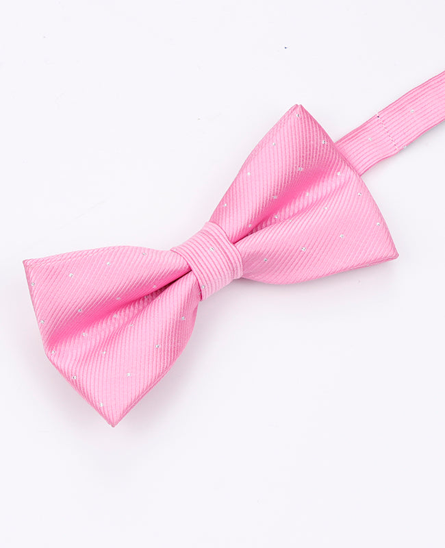 Papillon Rosa A Pois Uomo in Poliestere | Georges - Unipap's