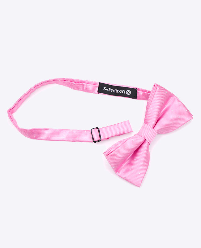 Papillon Rosa A Pois Uomo in Poliestere | Georges - Unipap's