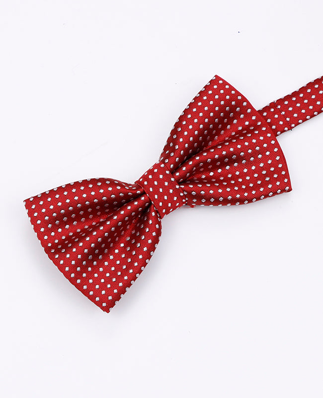 Peignes Rosso n°2 A Pois Uomo in Poliestere | Louis - Unipap's