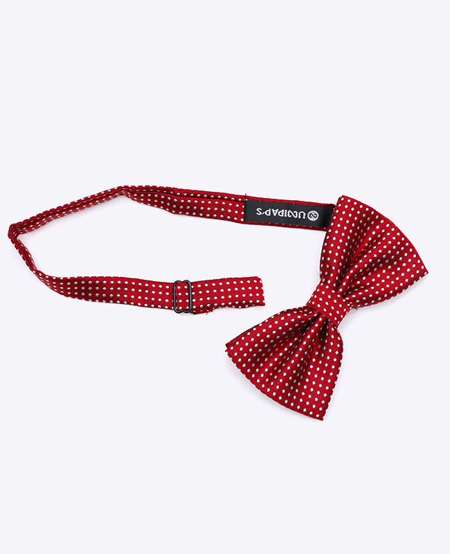 Peignes Rosso n°2 A Pois Uomo in Poliestere | Louis - Unipap's
