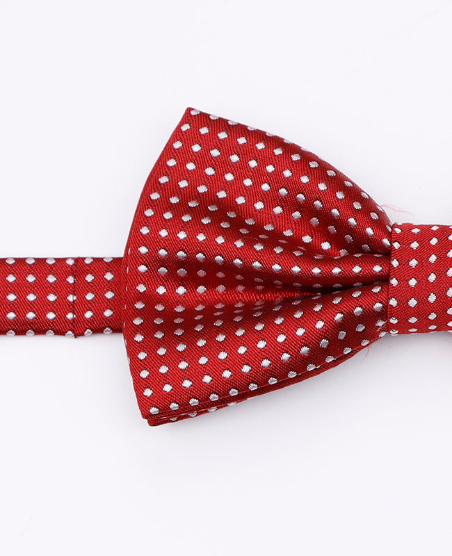 Peignes Rosso n°2 A Pois Uomo in Poliestere | Louis - Unipap's