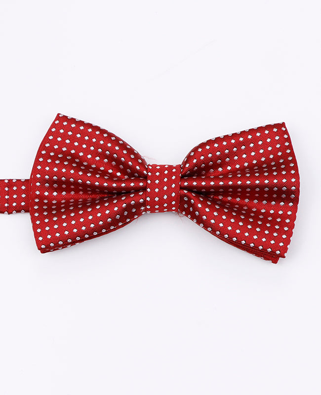 Peignes Rosso n°2 A Pois Uomo in Poliestere | Louis - Unipap's