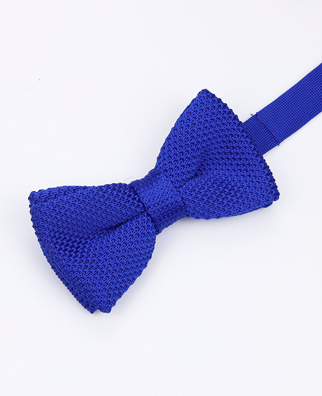 Noeud Papillon Bleu n°1 Homme en Tricot «Léon»