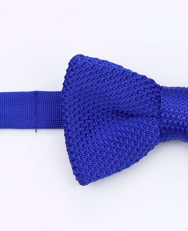 Noeud Papillon Bleu n°1 Homme en Tricot «Léon»