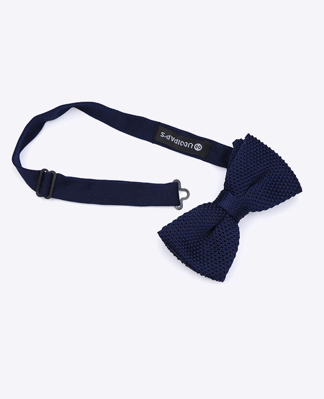 Peignes Blu Uomo in Maglia «Léon»
