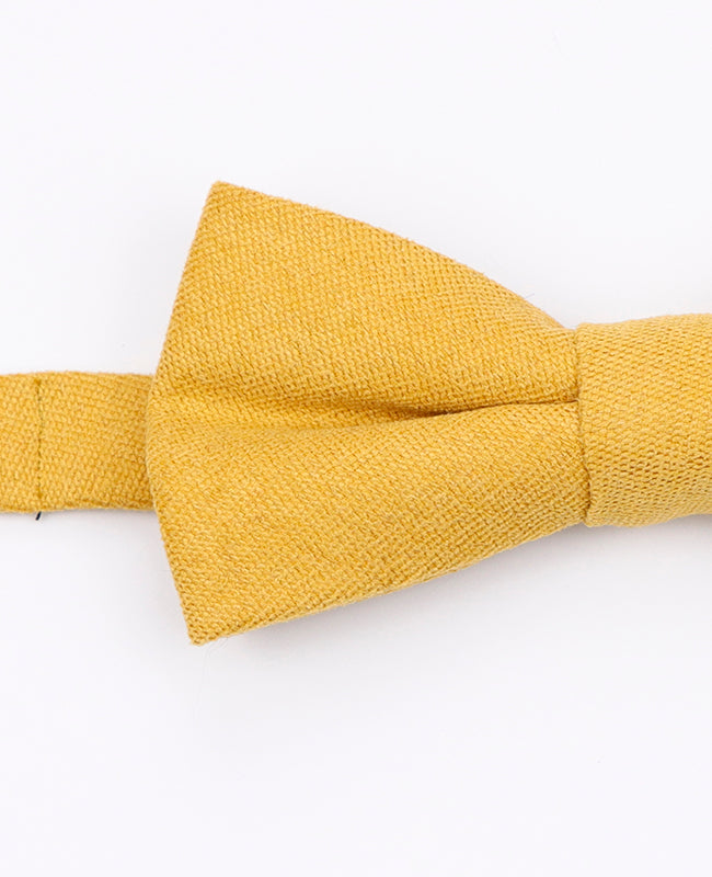 Papillon Giallo n°2 Uomo in Effetto Velluto | Simon - Unipap's