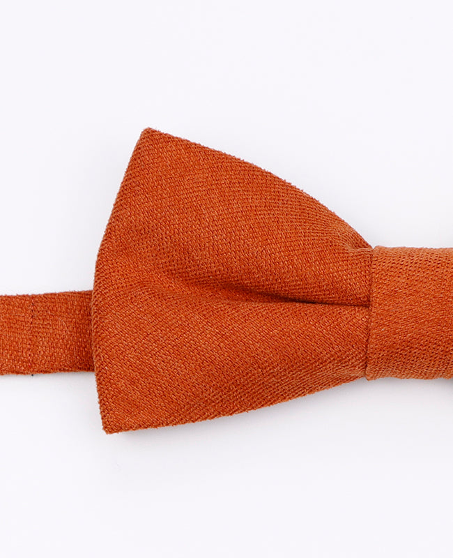 Papillon Arancione n°1 Uomo in Effetto Velluto | Simon - Unipap's