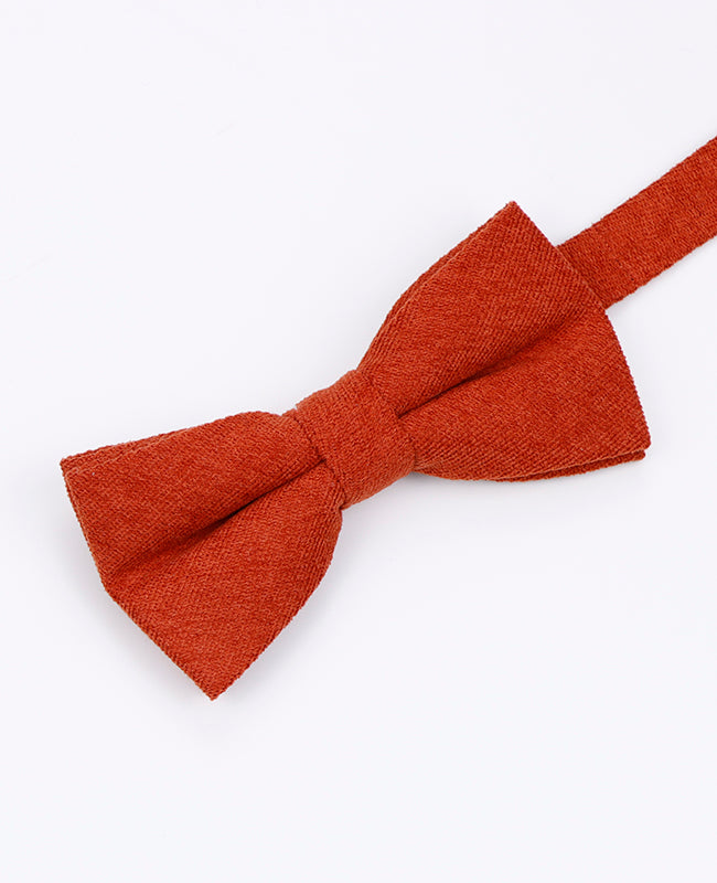 Papillon Arancione n°2 Uomo in Effetto Velluto | Simon - Unipap's