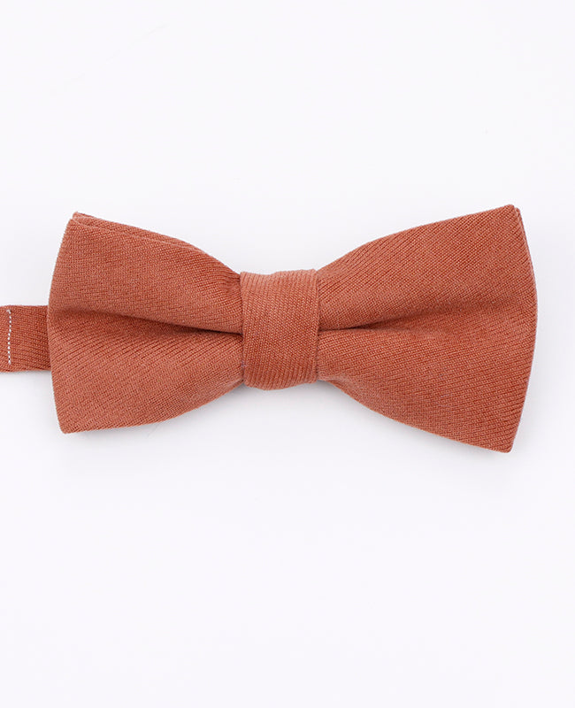 Papillon Arancione n°3 Uomo in Effetto Velluto | Simon - Unipap's