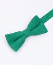 Papillon Verde n°3 Uomo in Effetto Velluto | Simon - Unipap's