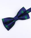 Papillon di Natale Blu n°1 Uomo in Poliestere «Christmas»