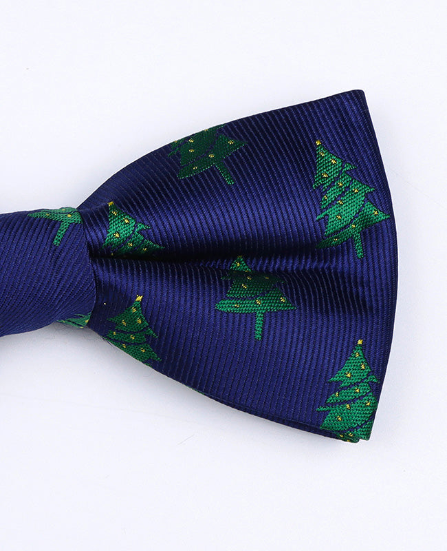 Papillon di Natale Blu n°1 Uomo in Poliestere «Christmas»