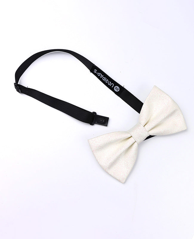 Papillon con Paillettes Bianco Uomo in Poliestere «Olive»