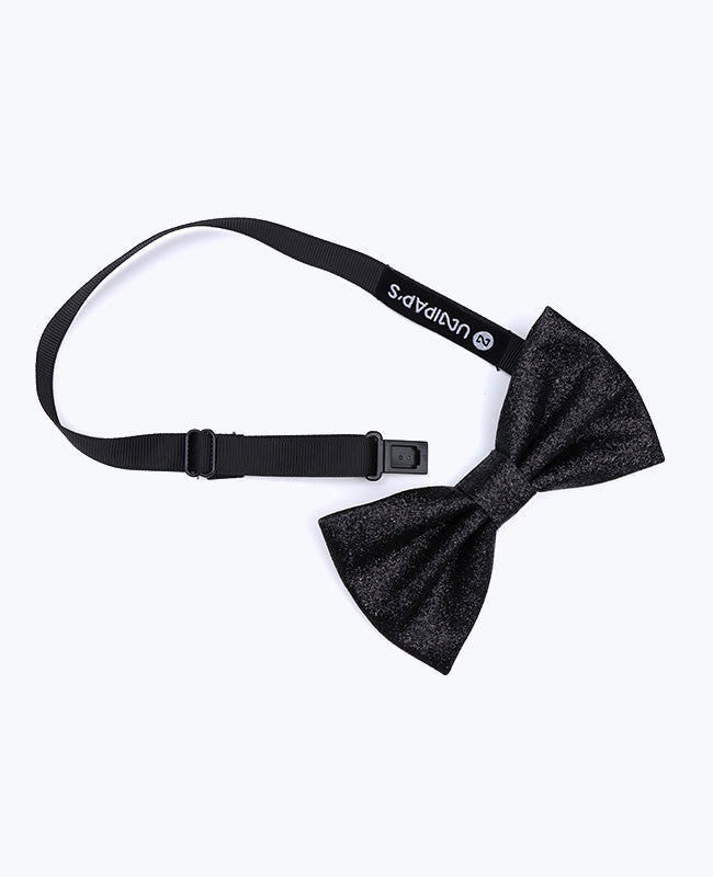 Papillon con Paillettes Nero n°1 Uomo in Poliestere «Olive»