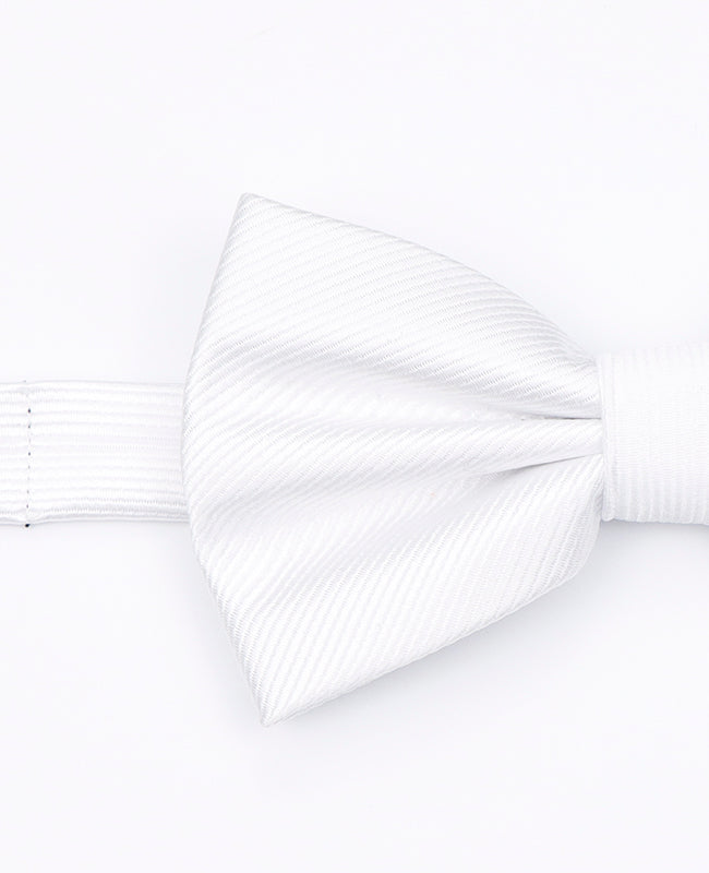 Papillon XL Bianco Uomo in Poliestere | Lucien - Unipap's