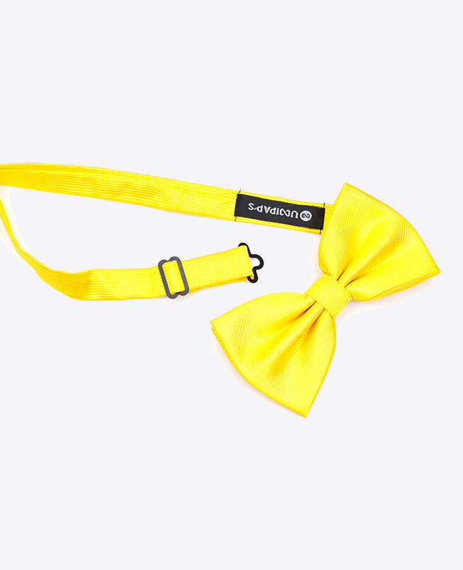 Papillon XL Giallo n°1 Uomo in Poliestere | Lucien - Unipap's