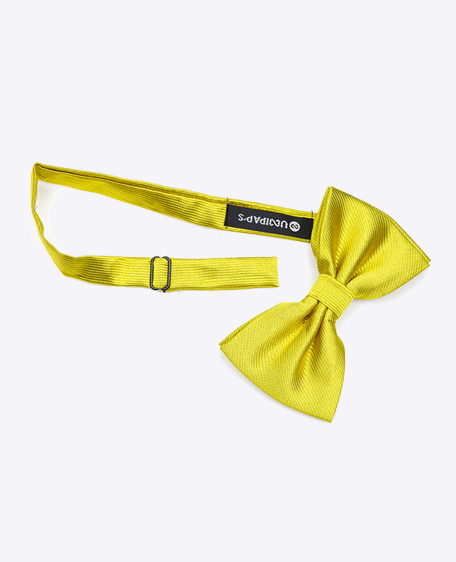 Papillon XL Giallo n°2 Uomo in Poliestere | Lucien - Unipap's