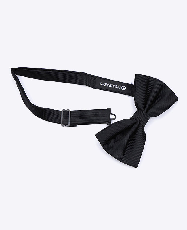 Papillon XL Nero Uomo in Poliestere | Lucien - Unipap's
