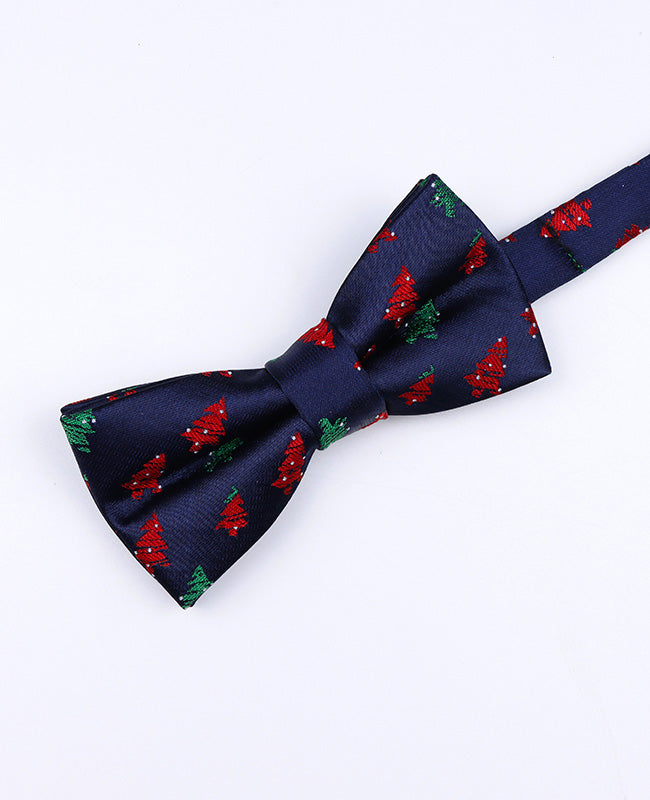 Papillon di Natale Blu n°2 per Bambini in Poliestere «Christmas»