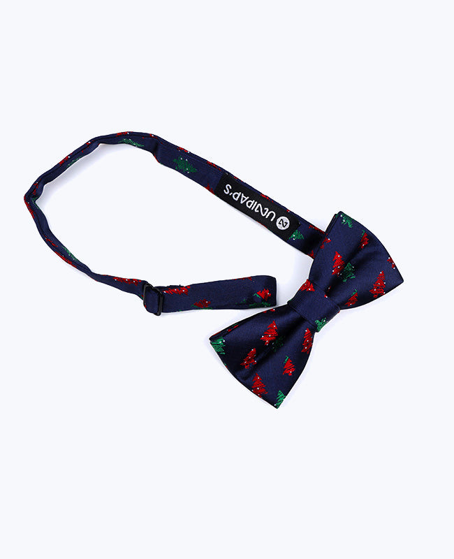 Papillon di Natale Blu n°2 per Bambini in Poliestere «Christmas»