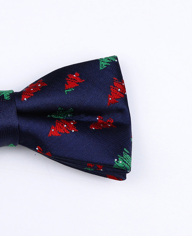 Papillon di Natale Blu n°2 per Bambini in Poliestere «Christmas»